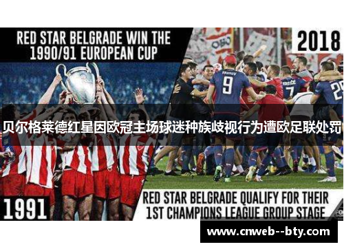 贝尔格莱德红星因欧冠主场球迷种族歧视行为遭欧足联处罚